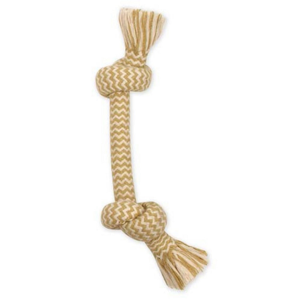 Mammoth Pet Products, Mammoth Pet Products Flossy Chews EXTRA Peanut Butter Scented Dog Toy, 2 Knot Bone,  Large, 14Inches