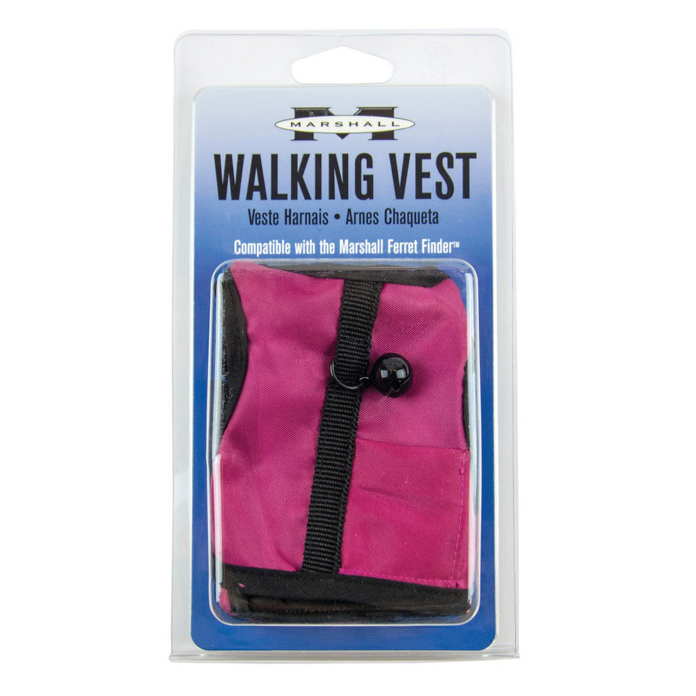 Marshall, Marshall Pet Products Ferret Finder Walking Vest, Maroon,  Medium