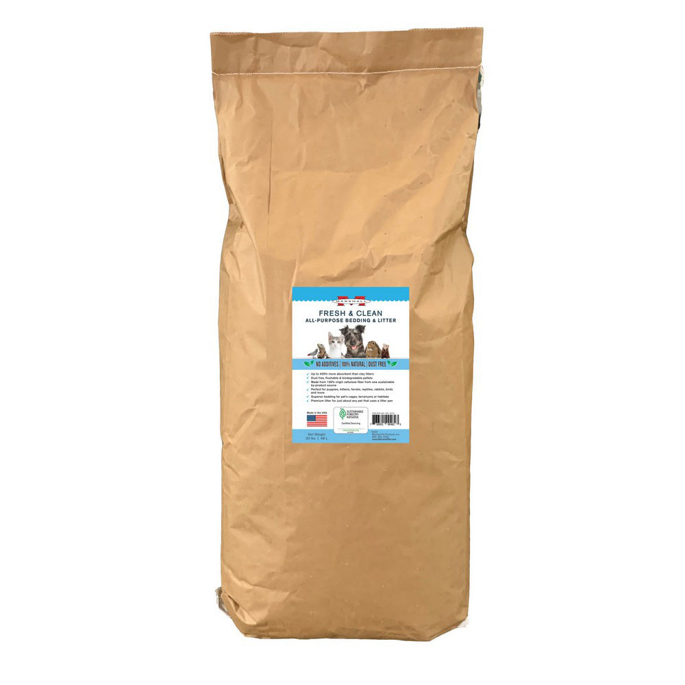 Marshall, Marshall Pet Products Fresh & Clean all Purpose Bedding & Litter, 20 Lbs