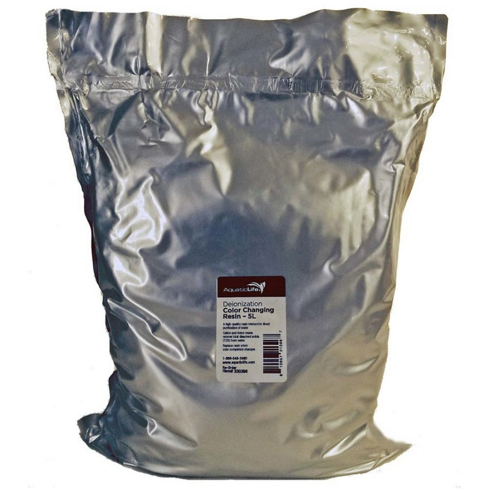 Aquatic Life Bulk Color Changing Deionization Resin 5 Liters by Aquatic Life