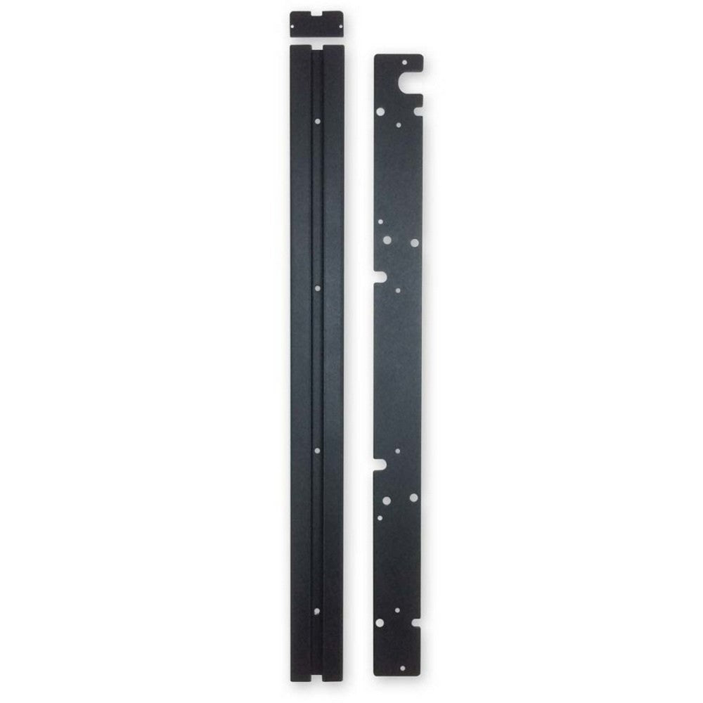 Aquatic Life Endcap for Hybrid T5HO LED Mounting System 1 Each / 18 Inches, Black by Aquatic Life