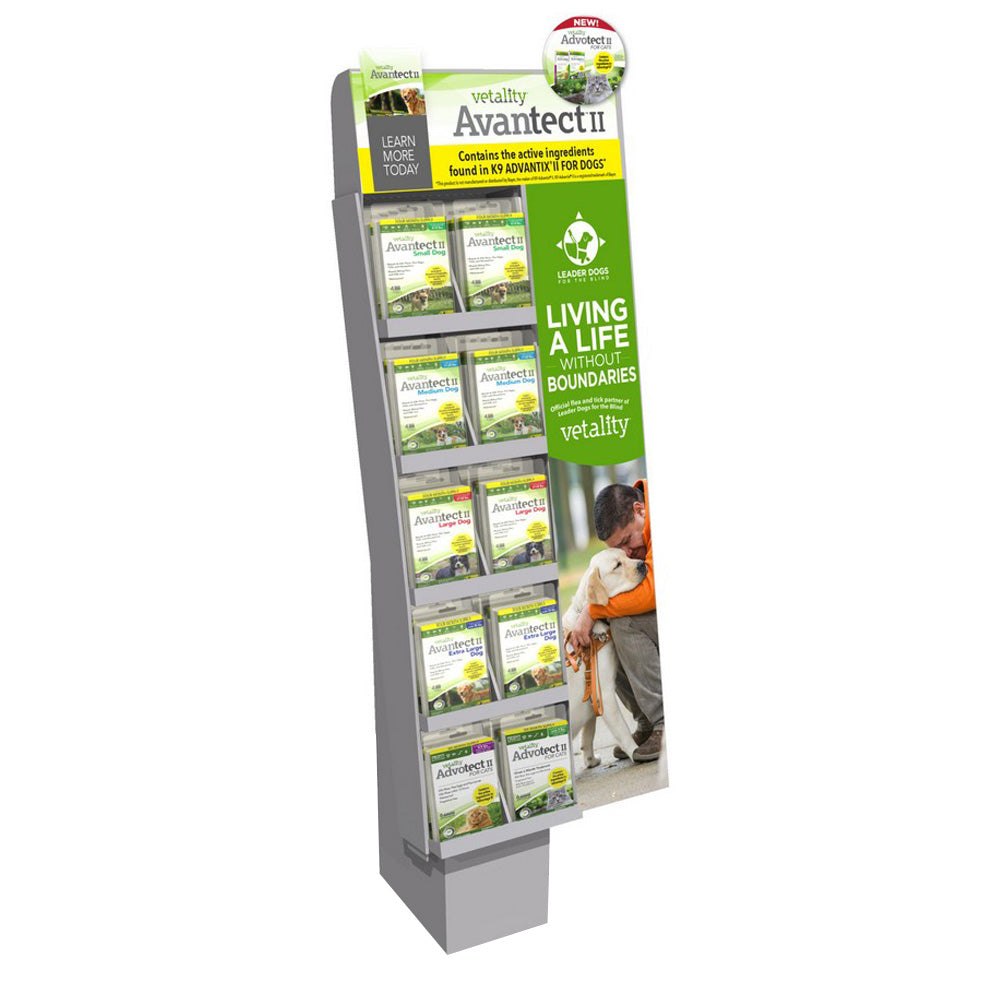 Vetality Avantect II Flea & Tick Collar for Dogs 15 Inches, 2 Count by Vetality