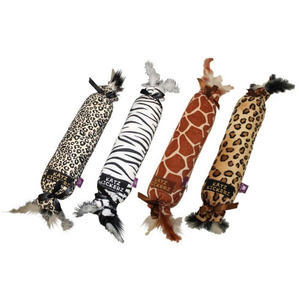 Multipet, Multipet Katz Kuddlerz Catnip Plush Cat Toy, 1 Each / 17 Inches, Assorted