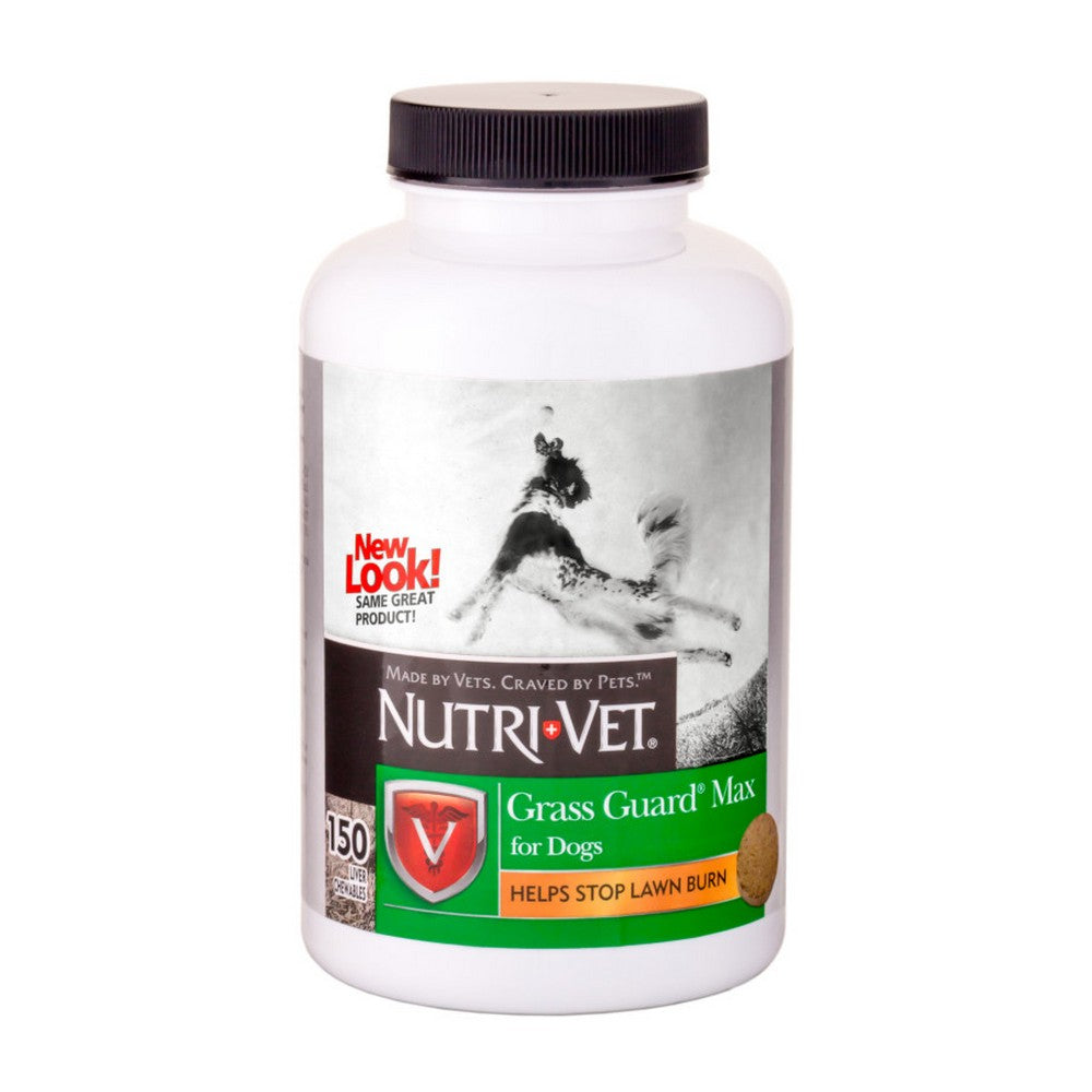Nutri-Vet Grass Guard Max Chewables for Dogs Liver 150ct 1 Each by Nutri-Vet