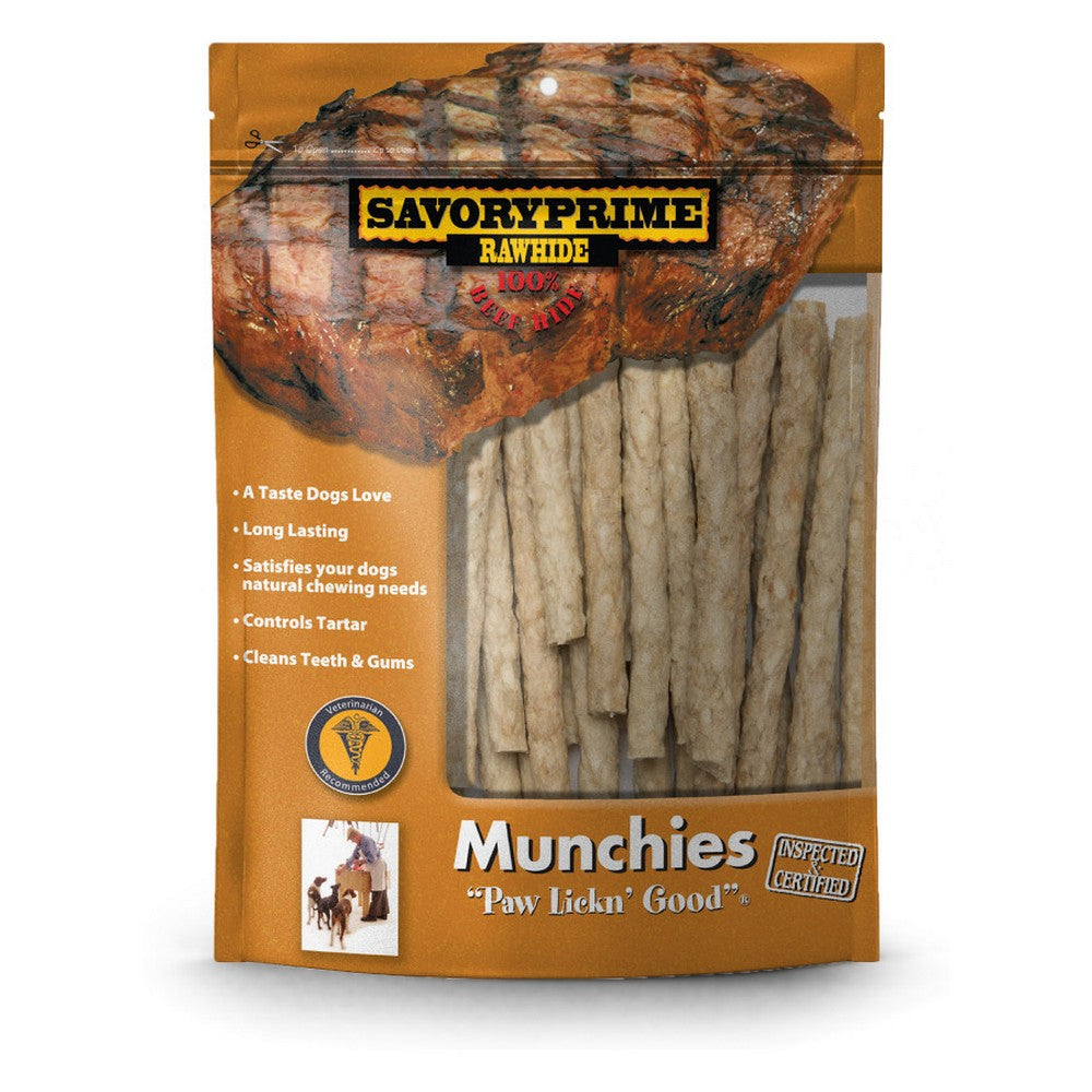 Savory Prime, Savory Prime Munchie Sticks Dog Treat, 1 Each / 5 Inches, Natural