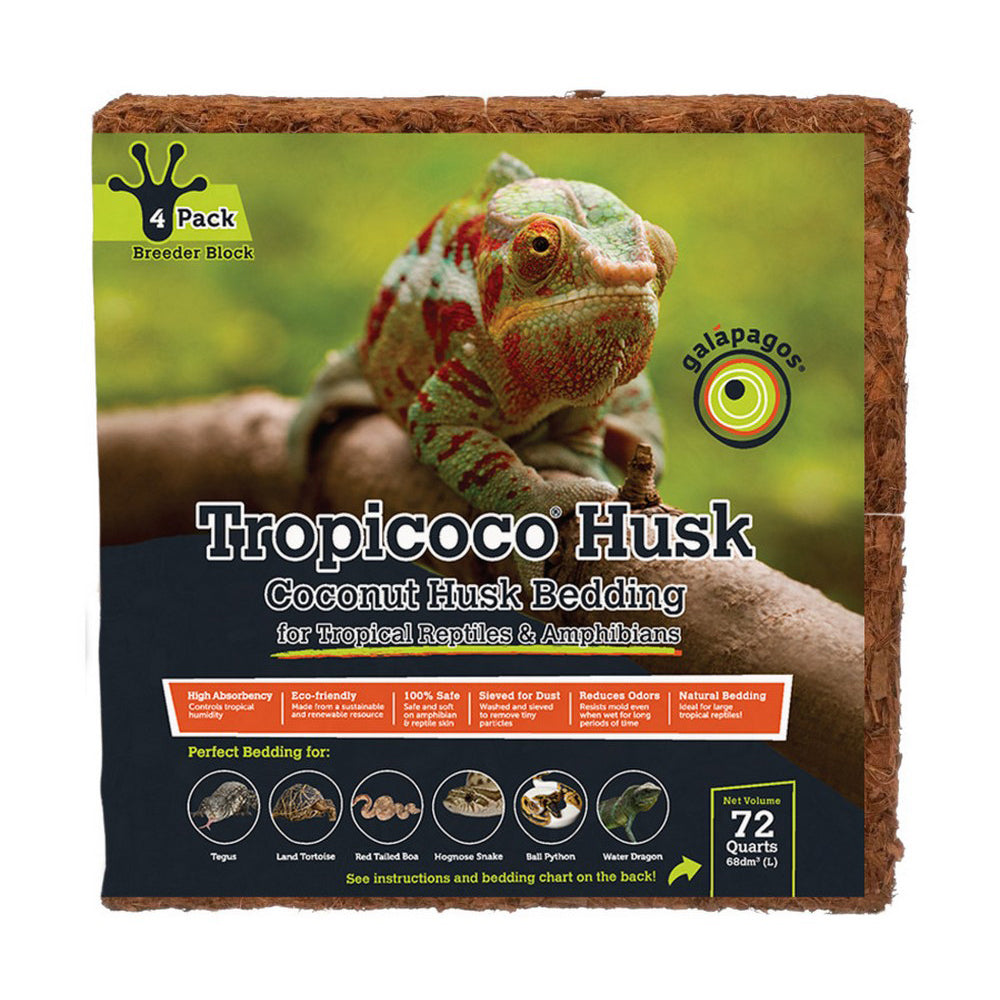 Galapagos, Galapagos Tropicoco Coconut Husk Bedding, 72 Quarts