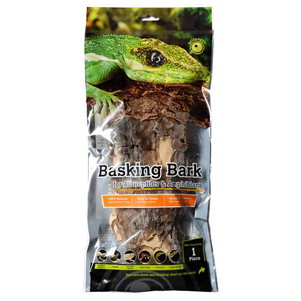 Galapagos Natural Basking Bark 1 Each / 12 Inches - 15 Inches / Green, Brown by Galapagos