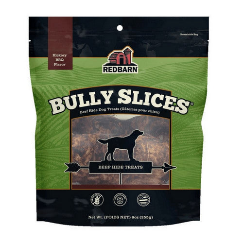 Redbarn Pet Products, Redbarn Pet Products Natural Bully Slices Dog Treat, Hickory BBQ,  9 Ounces
