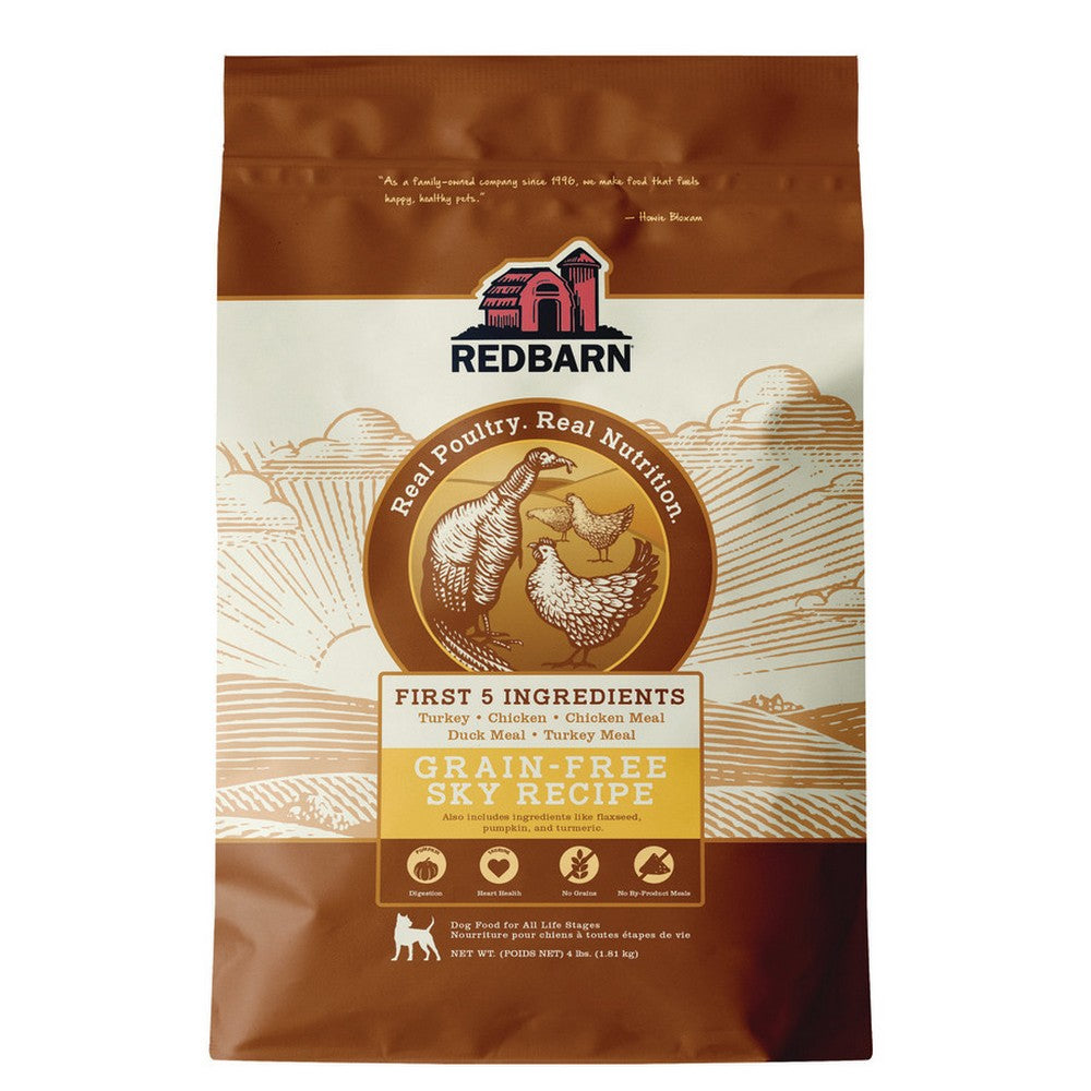 Redbarn Pet Products Grain Free Dry Dog Food Sky,  4 Lbs by Redbarn Pet Products
