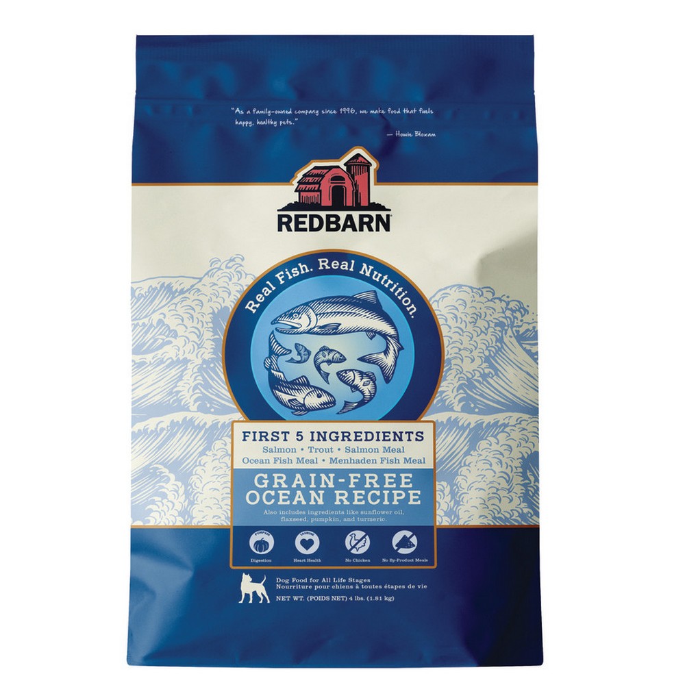 Redbarn Pet Products, Redbarn Pet Products Grain Free Dry Dog Food, Ocean,  4 Lbs