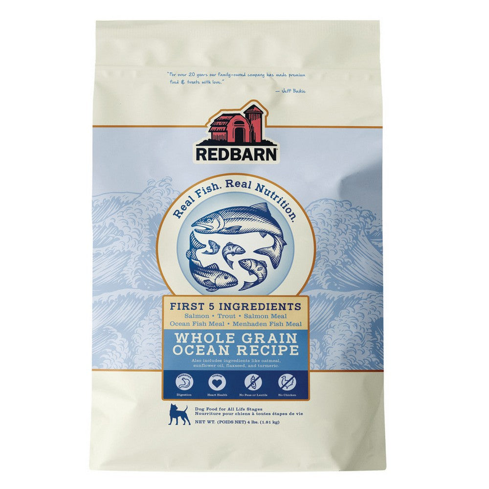 Redbarn Pet Products, Redbarn Pet Products Whole Grain Dry Dog Food, Ocean,  4 Lbs