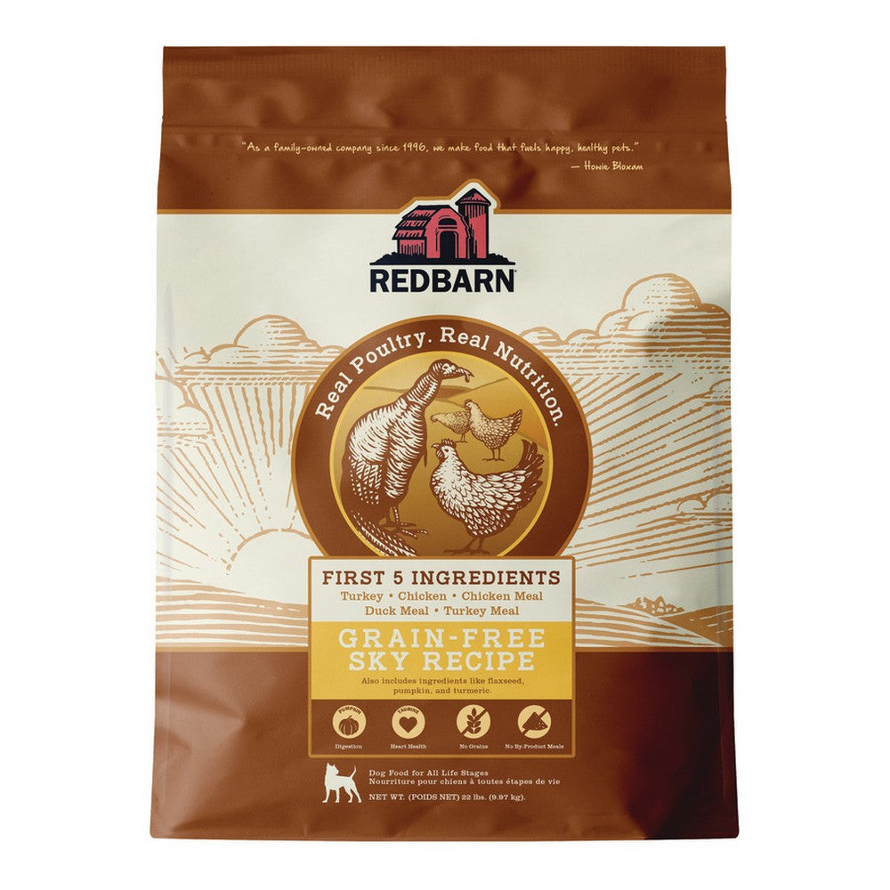 Redbarn Pet Products, Redbarn Pet Products Grain Free Dry Dog Food, Sky,  22 Lbs