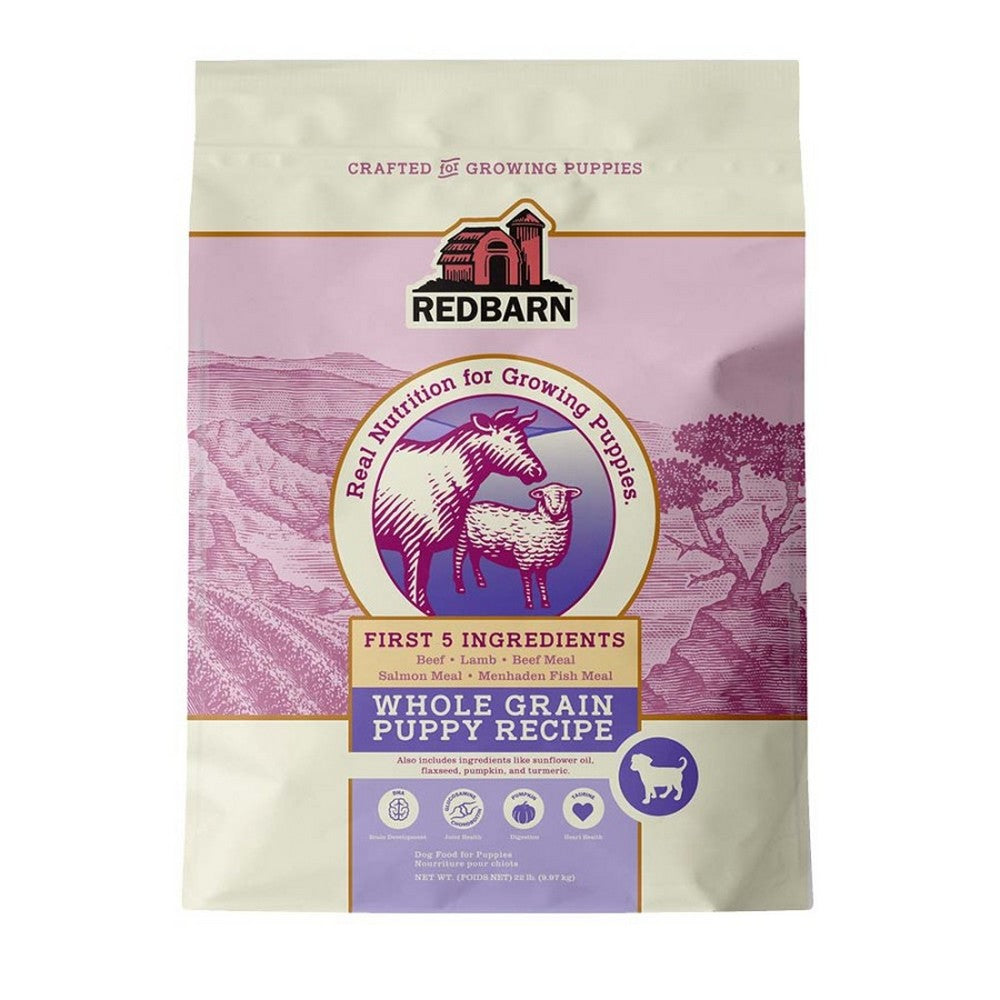 Redbarn Pet Products, Redbarn Pet Products Whole Grain Puppy Dog Food, 22 Lbs