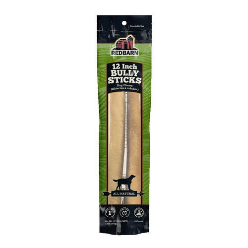 Redbarn Pet Products, Redbarn Pet Products Bully Stick Dog Treat, 1 Each / 12 Inches, 2 Pack