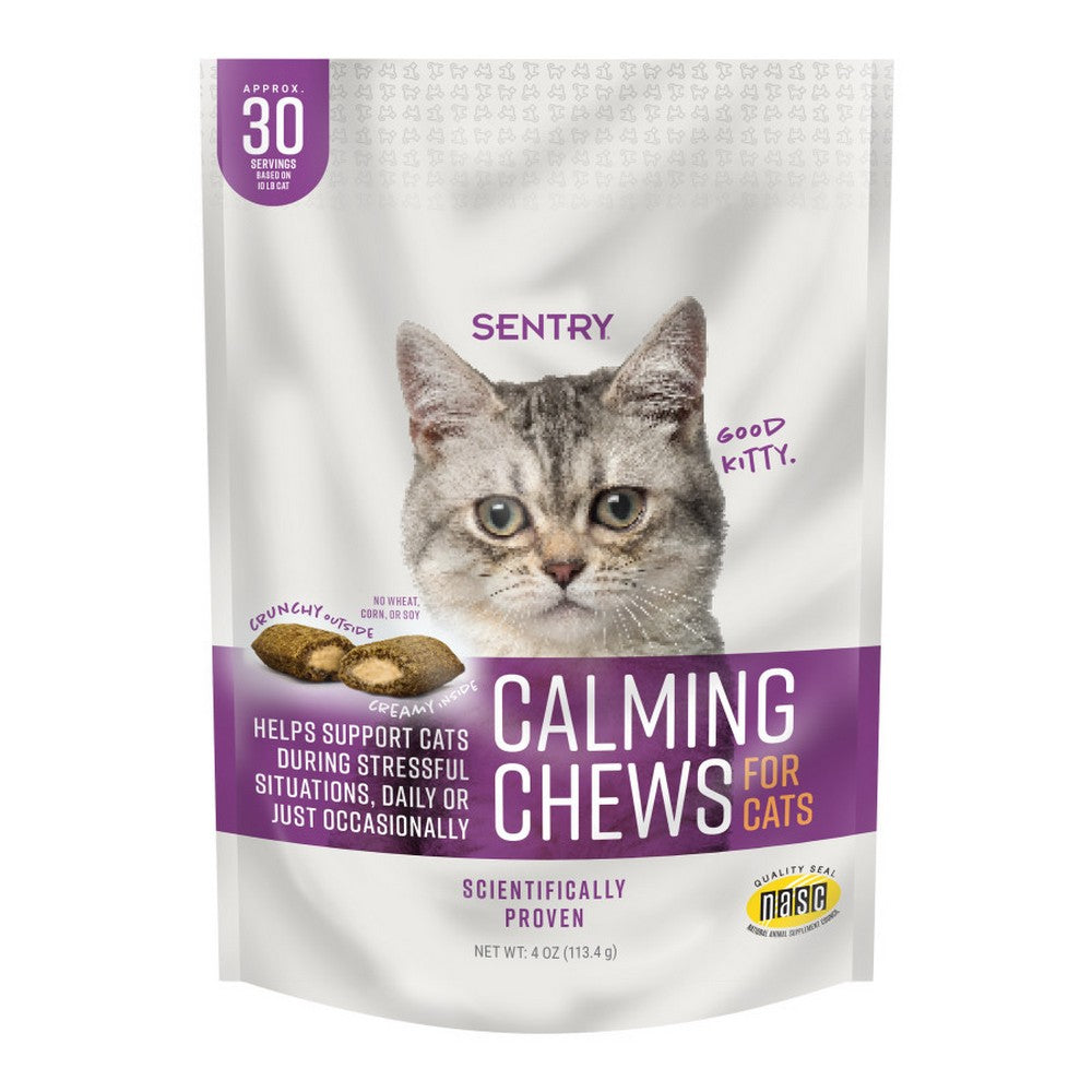 Sentry, SENTRY Calming Chews for Cats, 4 Oz