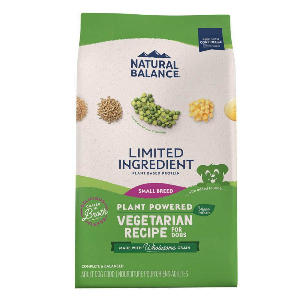 Natural Balance Pet Foods, Natural Balance Pet Foods Limited Ingredient Plant Powered Small Breed Dry Dog Food, 4 Lbs