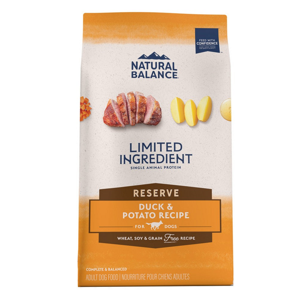 Natural Balance Pet Foods, Natural Balance Pet Foods Limited Ingredient Reserve Grain Free, Duck & Potato,  22 Lbs