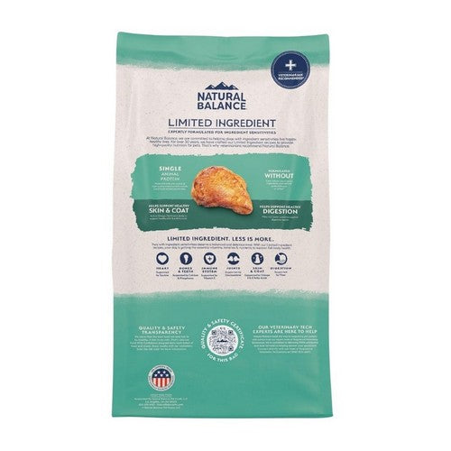 Natural Balance Pet Foods, Natural Balance Pet Foods L.I.D. Adult Dry Dog Food, Chicken & Sweet Potato,  12 Lbs