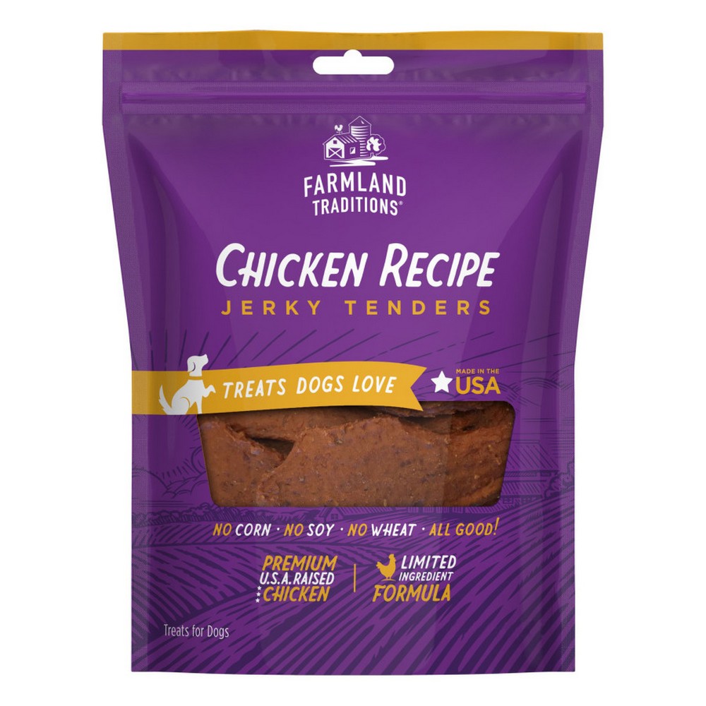 Farmland Traditions, Farmland Traditions Simple Snacks Chicken Jerky Tenders Dog Treats, 7.5 Ounces