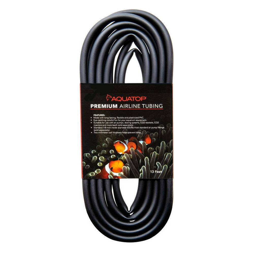 Aquatop, Aquatop Airline Tubing, Black,  13 Feet
