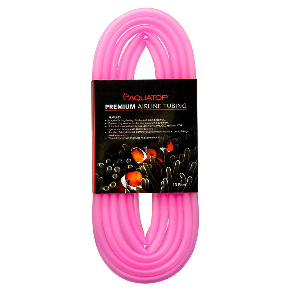 Aquatop, Aquatop Airline Tubing, Pink,  13 Feet