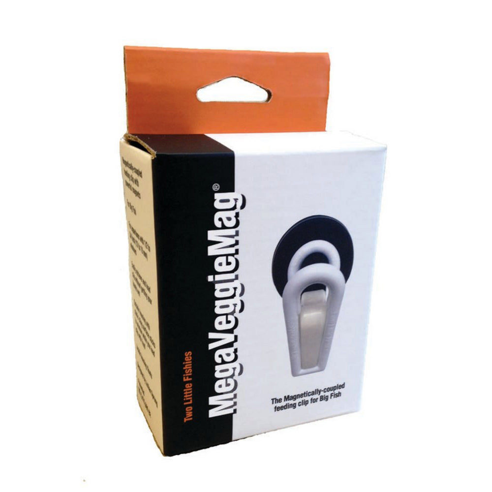 Two Little Fishies, Two Little Fishies MegaVeggieMag Magnetically Coupled Feeding Clip, 1 Each / Black, White