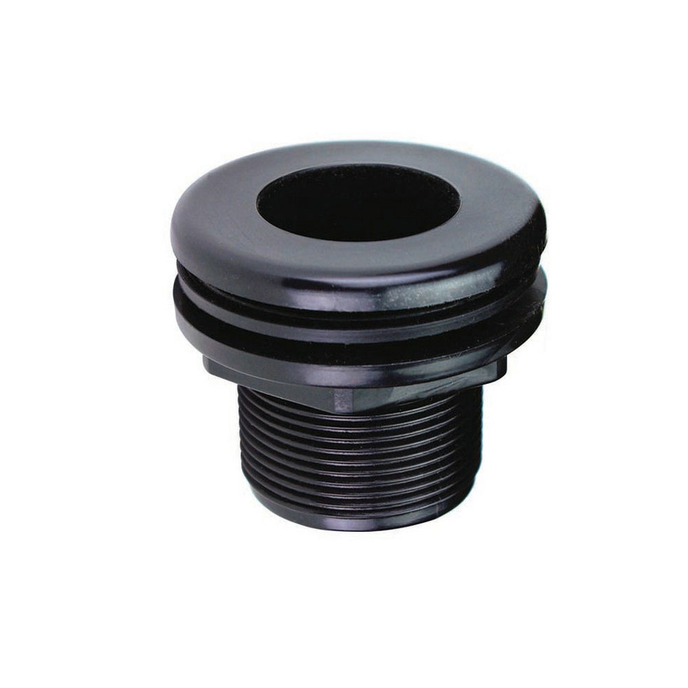 Lifegard Aquatics, Lifegard Aquatics Standard Threaded Bulkhead, 1 Each / 2 Inches