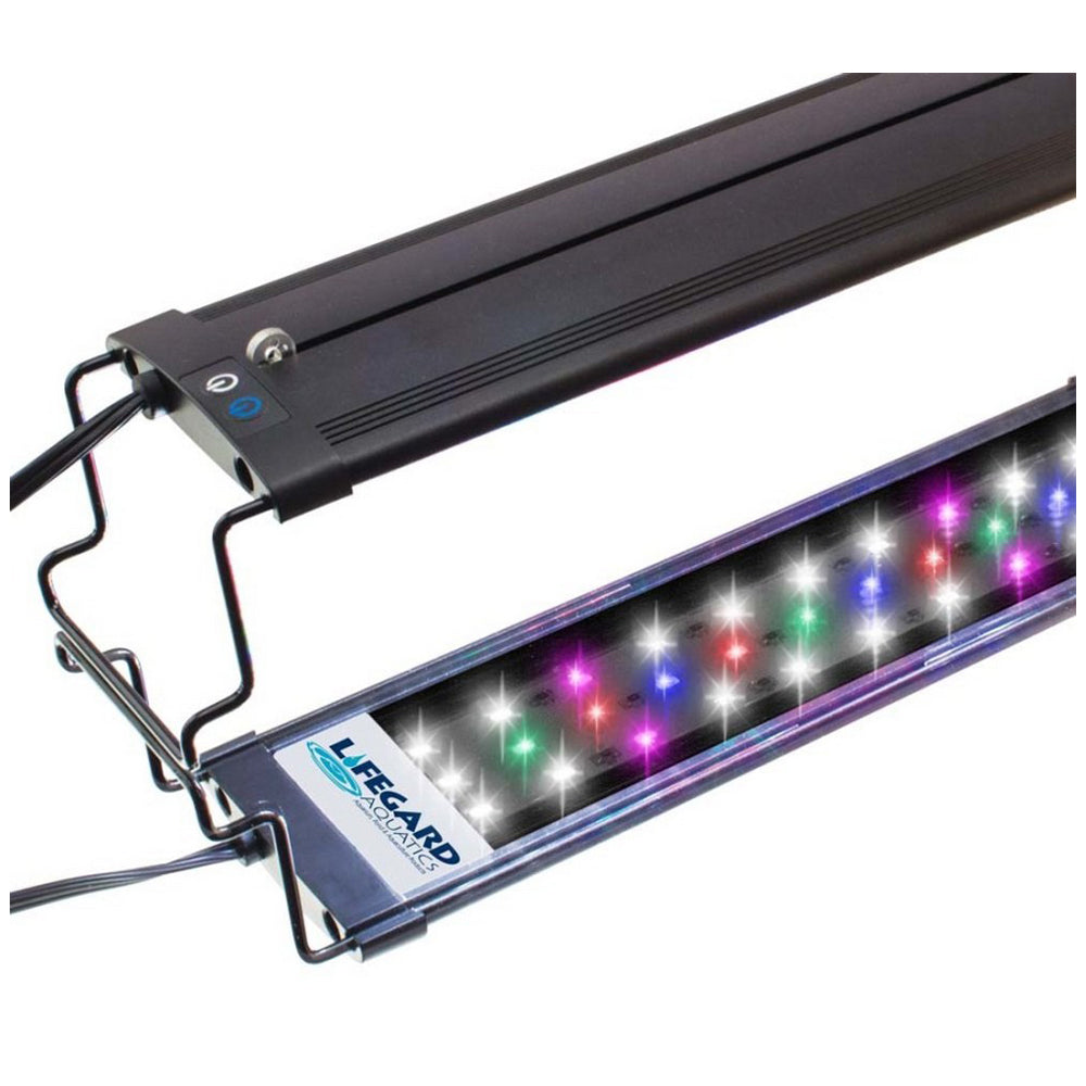 Lifegard Aquatics Full Spectrum LED Light Fixture Black,  18 Inches by Lifegard Aquatics
