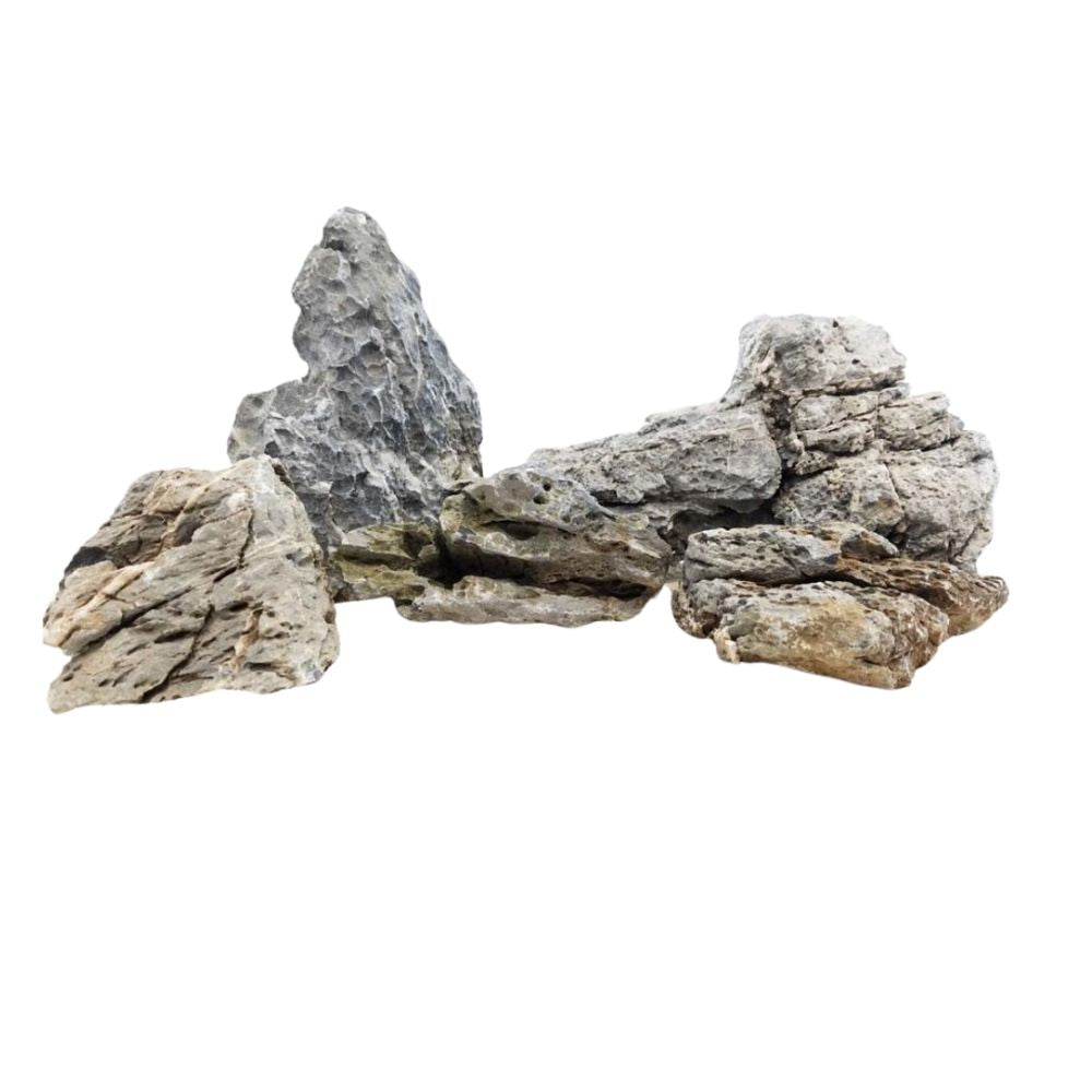 Lifegard Aquatics, Lifegard Aquatics Smokey Mountain Stone, Grey,  44 Lbs, Small