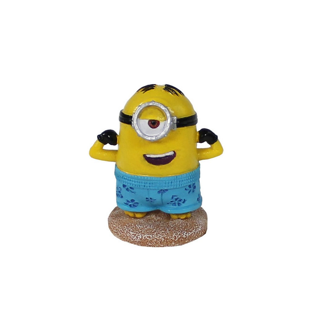 Penn-Plax Minions Beach Buddies Aquarium Ornament Stuart,  Mini by Penn Plax