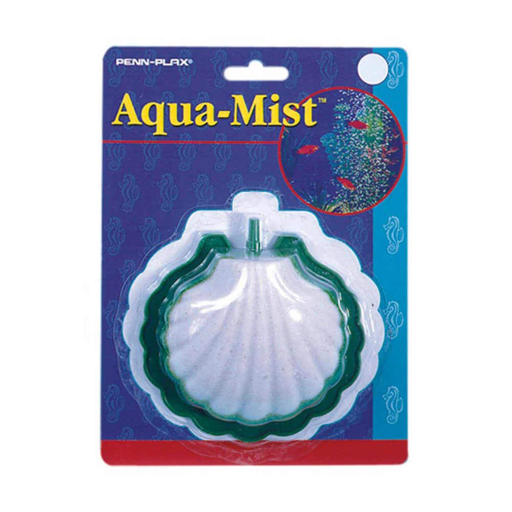 Penn-Plax Aqua-Mist Air Stone Shell 1 Each / White, Green by Penn Plax