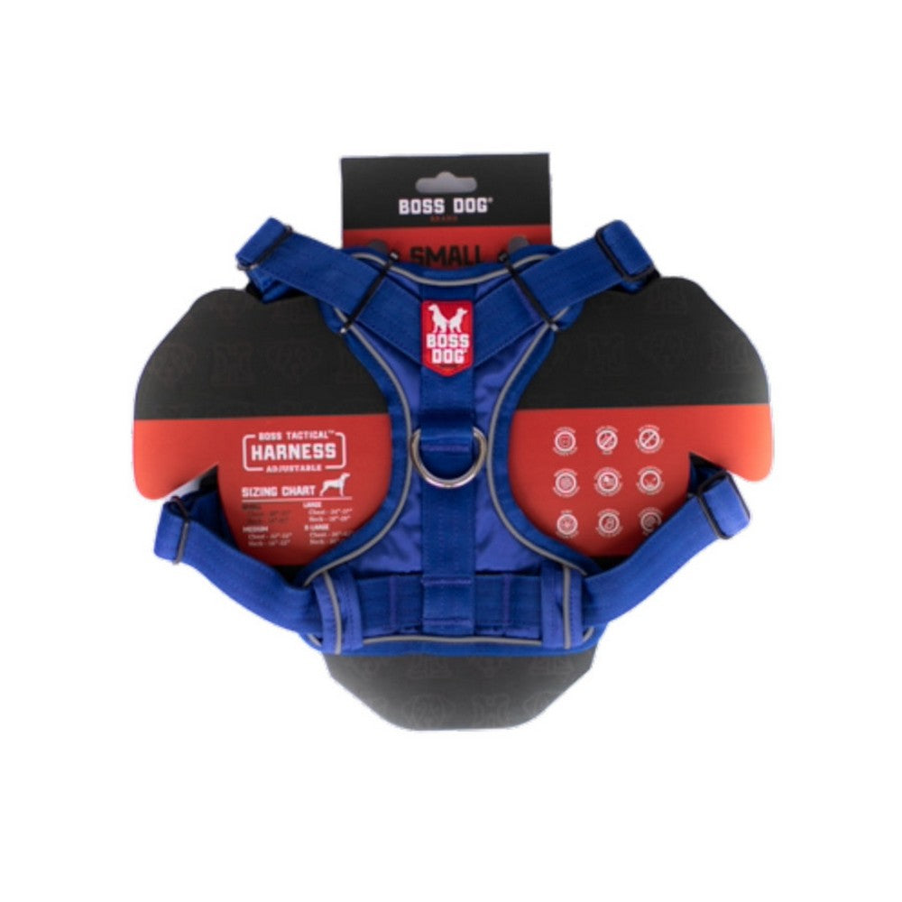 Boss Dog, Boss Dog Tactical Dog Harness, Blue,  1 Each / Small