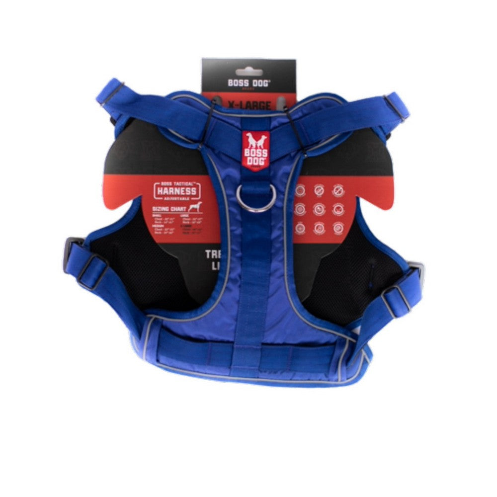Boss Dog, Boss Dog Tactical Dog Harness, Blue,  ExtraLarge