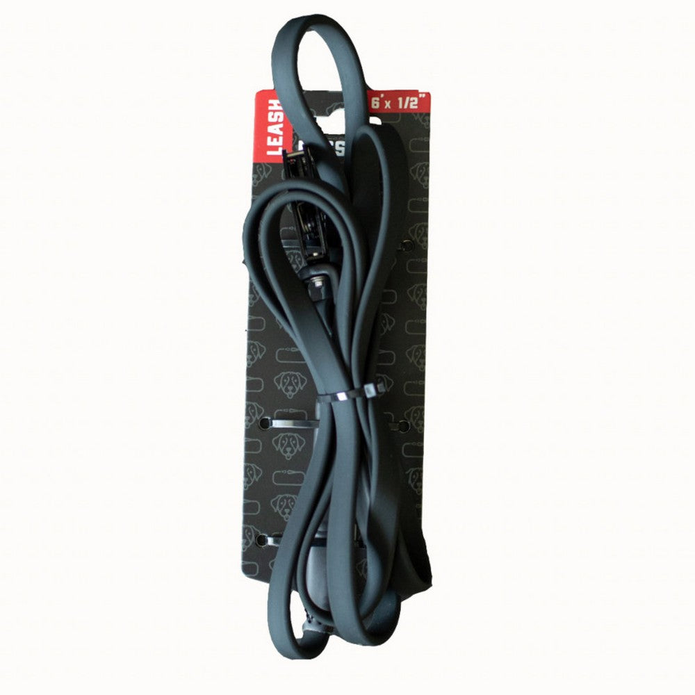 Boss Dog, Boss Dog Tactical TPU Tracking Dog Leash, Black,  6 Feet