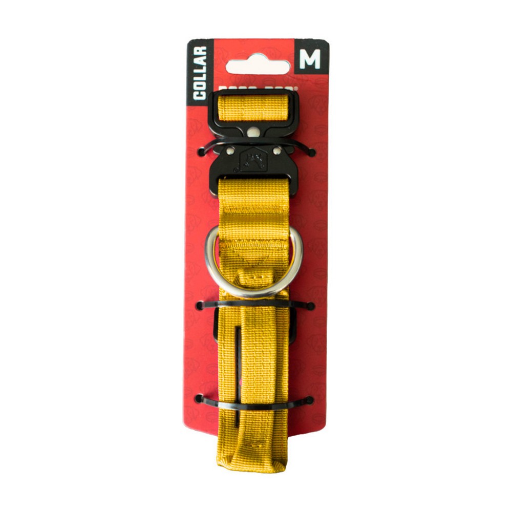 Boss Dog, Boss Dog Tactical Adjustable Dog Collar, Yellow,  Medium