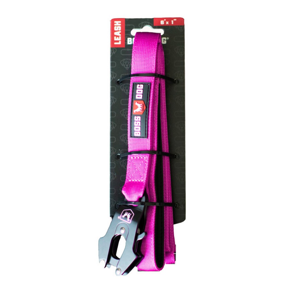 Boss Dog, Boss Dog Tactical Dog Leash, Hot Pink,  6 Feet
