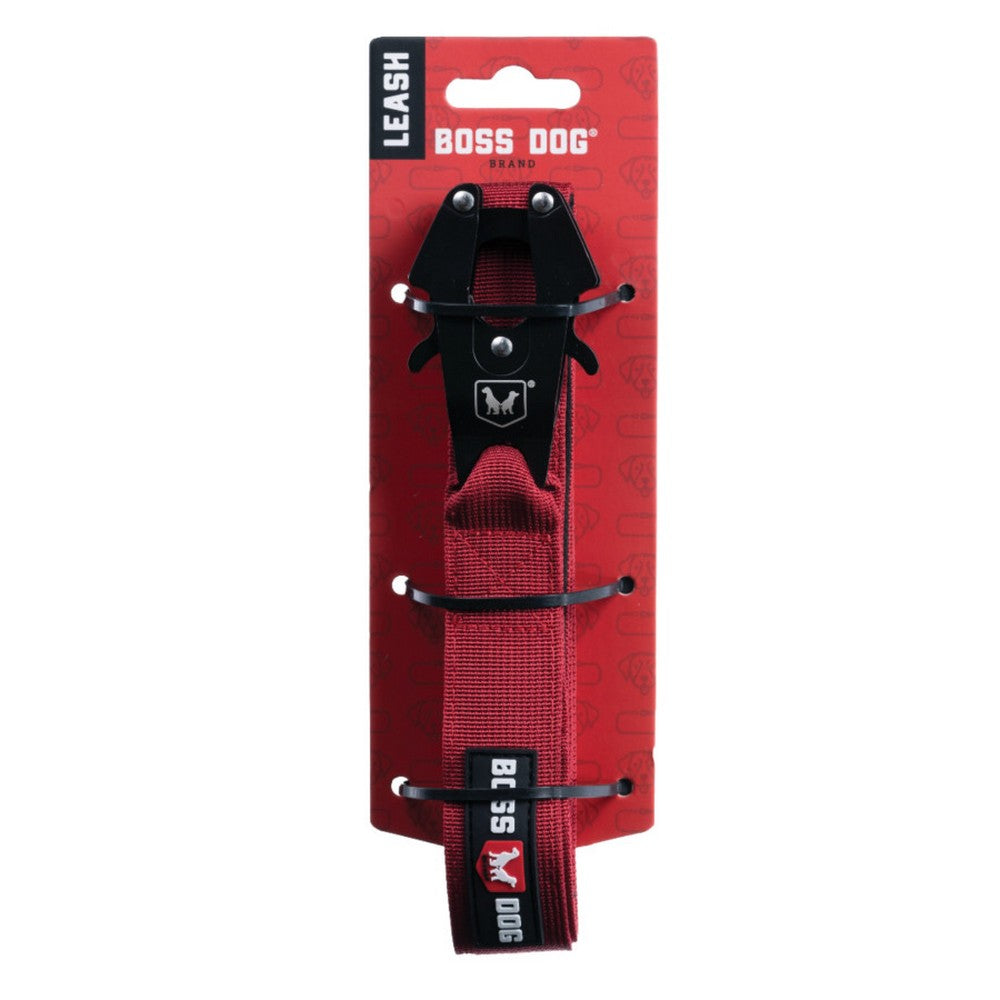 Boss Dog, Boss Dog Tactical Dog Leash, Red,  4 Feet