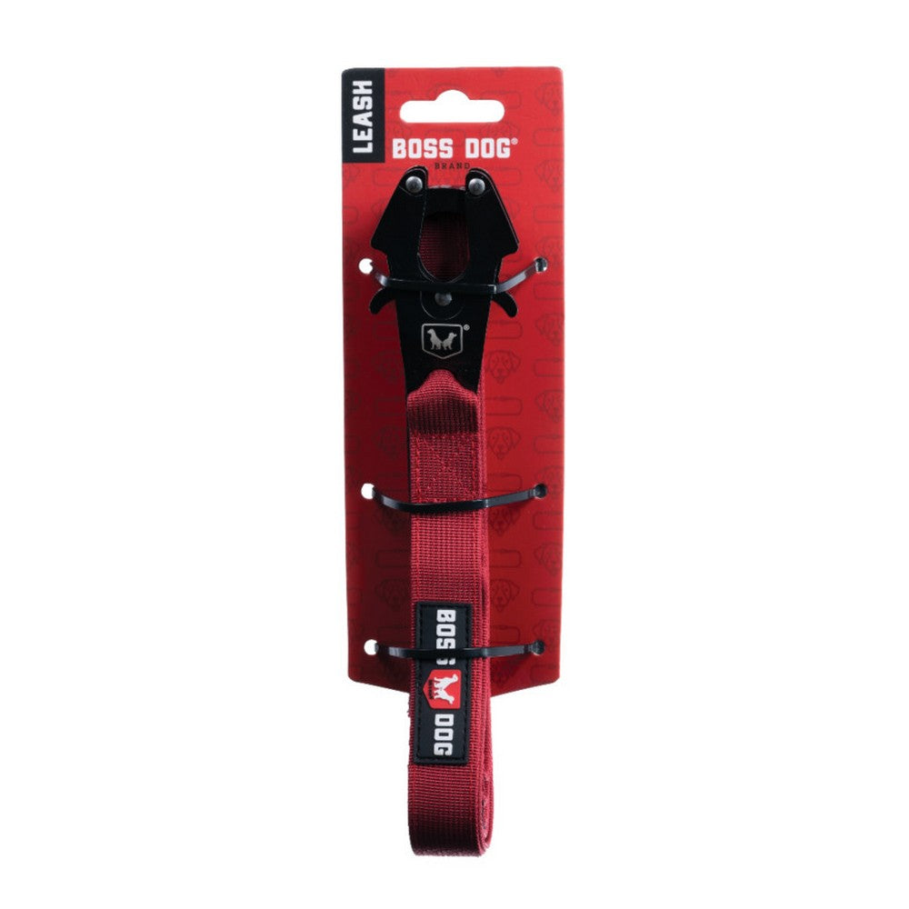 Boss Dog, Boss Dog Tactical Dog Leash, Red,  6 Feet