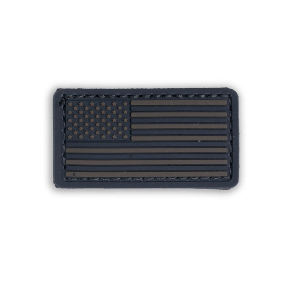 Boss Dog, Boss Dog Tactical Collar Patch, Black Stealth USA Flag,  One Size