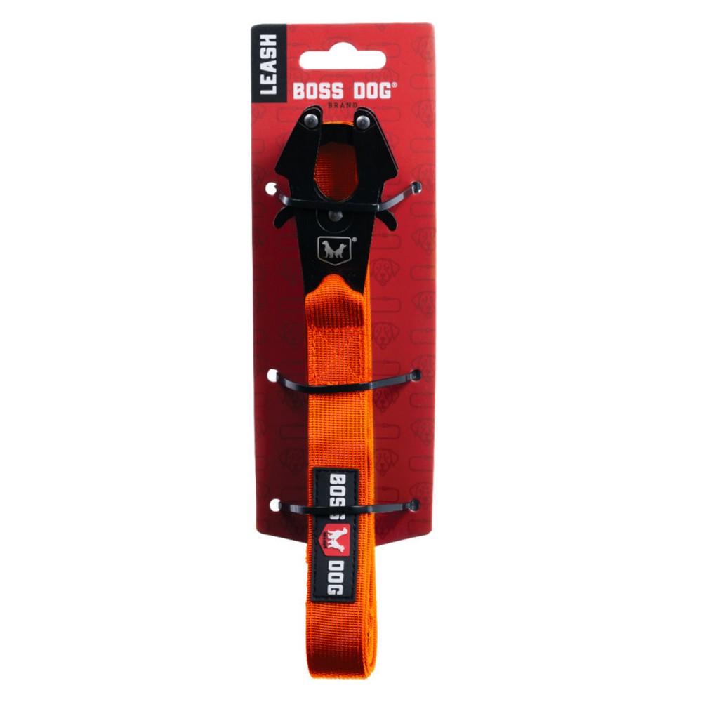 Boss Dog, Boss Dog Tactical Dog Leash, Hunter Orange,  6 Feet