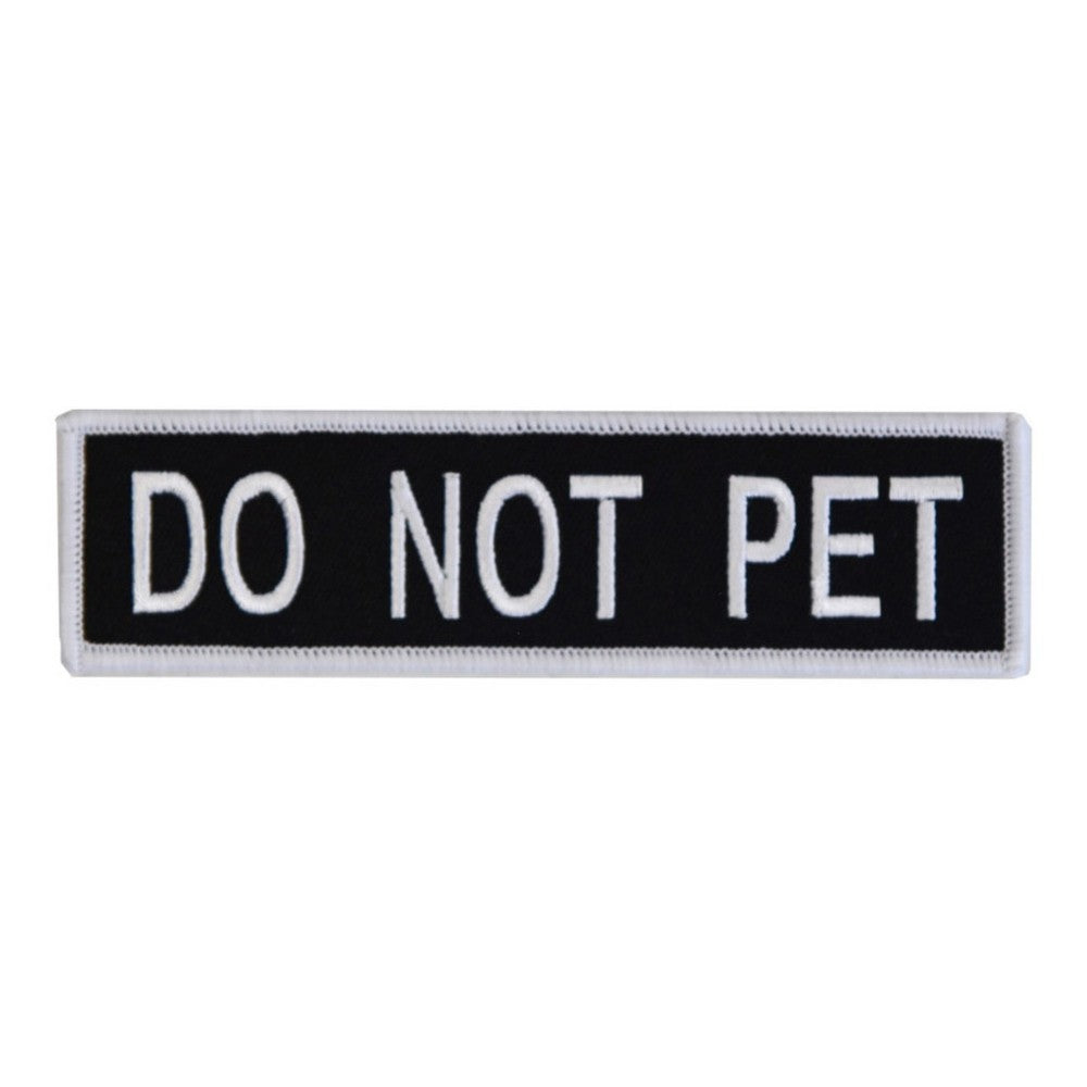 Boss Dog, Boss Dog Tactical Harness Patch, Do Not Pet,  Large