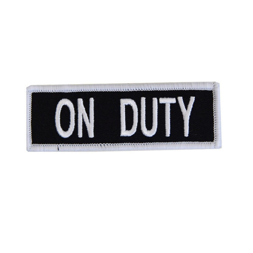 Boss Dog, Boss Dog Tactical Harness Patch, On Duty,  1 Each / Small
