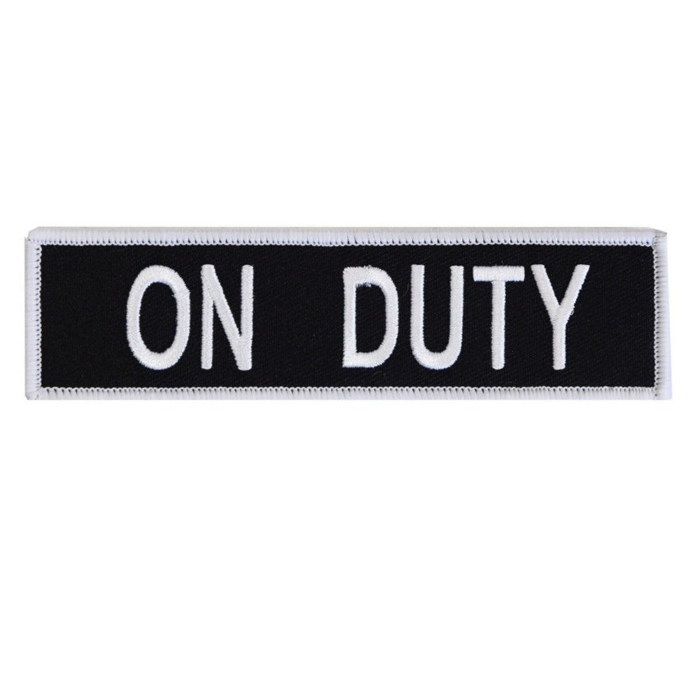 Boss Dog, Boss Dog Tactical Harness Patch, On Duty,  Large
