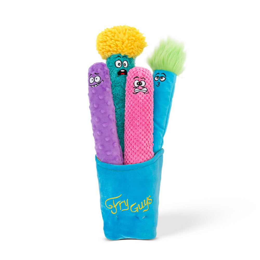 GURU Fry Guys Set Dog Toy 1 Each / Large, 5 Pack by Guru