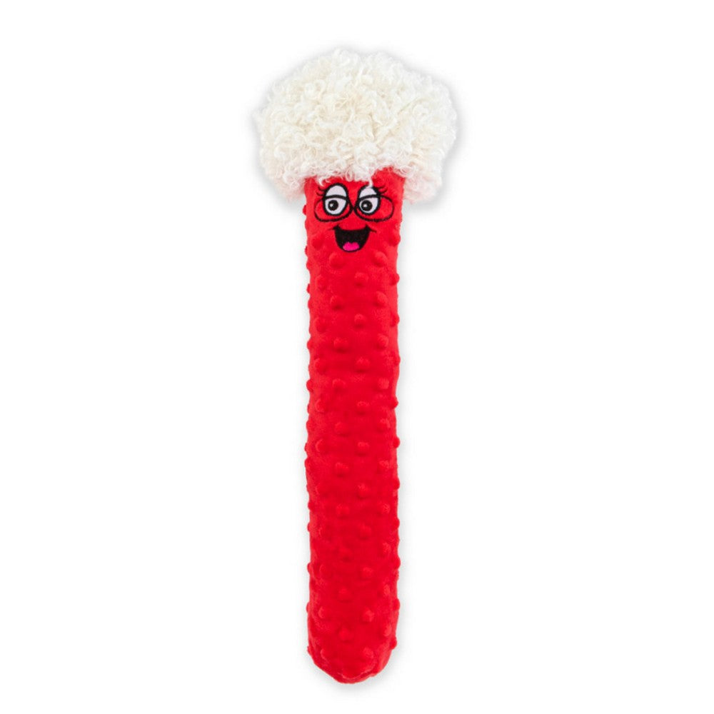 Guru, GURU Holiday Fry Guys Dog Toy, Mrs. C,  Large