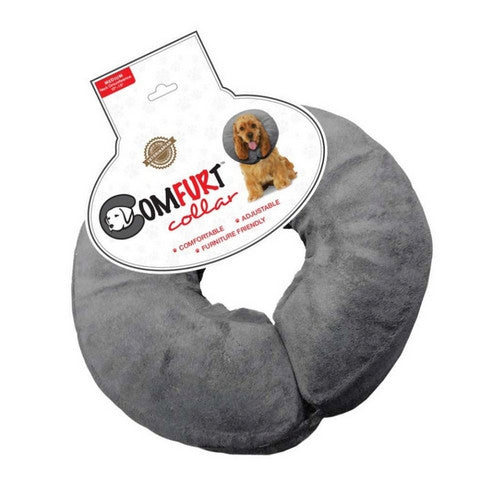 Arlee Pet Products, Arlee Pet Products Poly Filled Adjustable E-Collar, Charcoal,  Medium