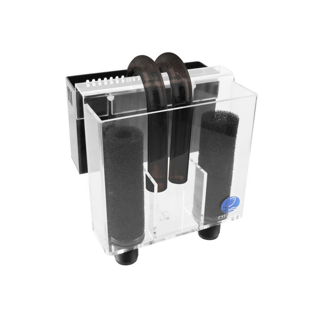 Eshopps PF-1200 Dual Hang-On Overflow Box 1 Each / 10 Inches / Dual by Eshopps