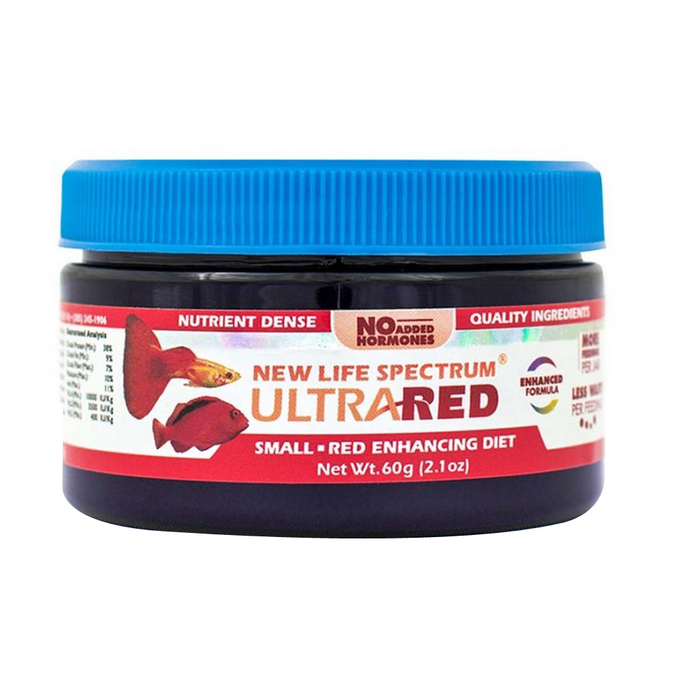 New Life Spectrum, New Life Spectrum UltraRED Pellets Fish Food, 2.1 Ounces