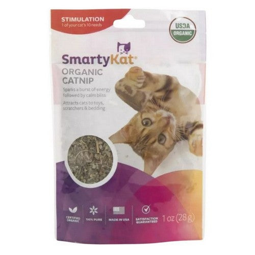 SmartyKat, SmartyKat Certified Organic Catnip, 1 Oz
