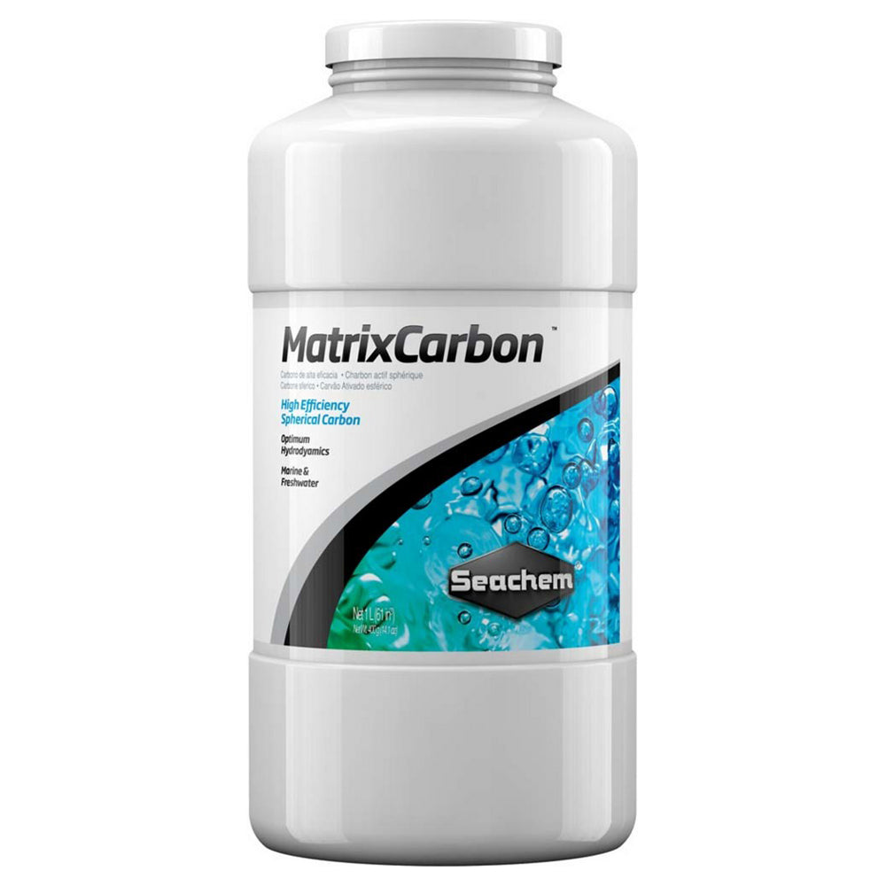 Seachem, Seachem Laboratories MatrixCarbon Activated Carbon Media, 1 Liter